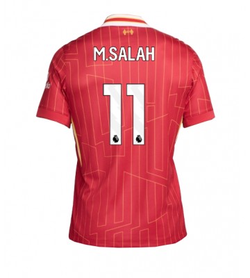 Liverpool Mohamed Salah #11 Replika Hjemmebanetrøje 2024-25 Kortærmet